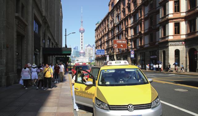 新天地,陆家嘴等重点区域延伸,在上海市中心城区部分城管出租汽车保障